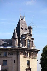 巴黎途径场景旅行街道历史性建筑学文化阳台假期房屋图片