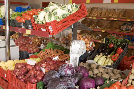 蔬菜市场营养维生素水果叶子团体生产产品店铺食物购物图片