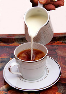 奶茶加牛奶茶图片
