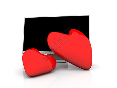 在爱情中显示电视商业桌面薄膜情怀情感监视器硬件电脑宽屏图片