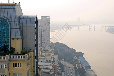 中国小城市的发展  新建筑高楼外貌城市垂直房地产商业建筑物地面经济材料图片