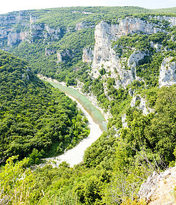 法国峡谷地质风景地质学世界旅行外观位置构造岩石植被图片