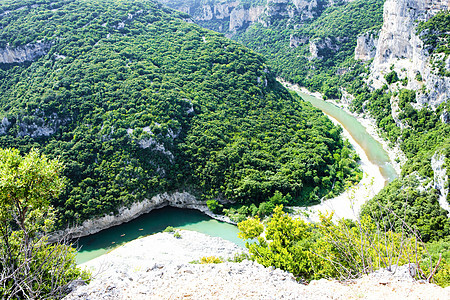 法国峡谷世界外观地质学旅行构造地质风景位置岩石植被图片