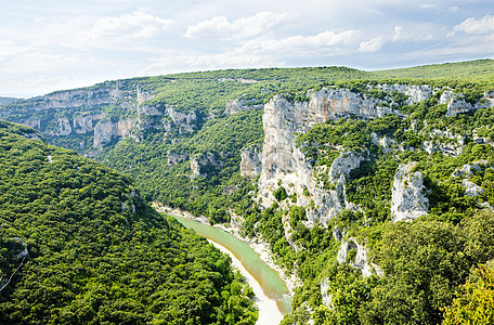 法国峡谷植被构造位置岩石世界地质学地质外观旅行风景图片
