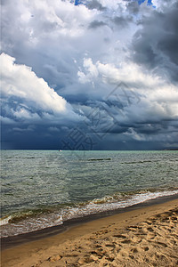 暴风小麦草气候热带风景洪水海洋摄影灾难雷雨海景海浪图片