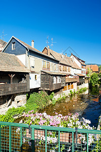 法国阿尔萨斯 卡耶斯贝格村庄建筑建筑学世界位置房子旅行外观图片