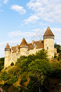 法国中心库兰城堡历史建筑学位置建筑世界景点历史性地标粗兰旅行图片