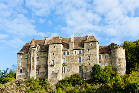 法国利穆辛克里斯省布萨卡地标建筑学城堡建筑位置历史外观旅行轿车历史性图片