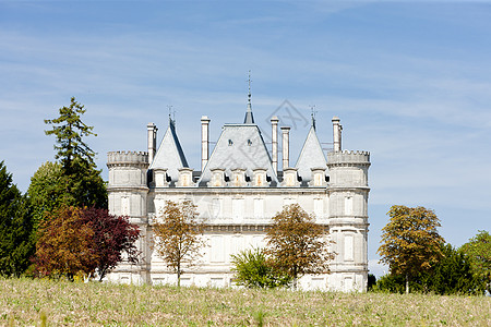 法国城堡景点世界旅行位置外观建筑普瓦图建筑学图片