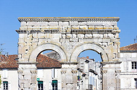 法国波伊图查伦特斯 圣赫斯建筑学世界拱门旅行海事历史外观位置城市普瓦图图片