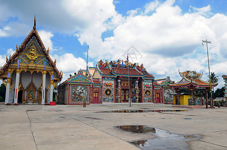 中国寺庙旅游上帝场景蓝色风景房子纪念碑旅行宗教建筑图片