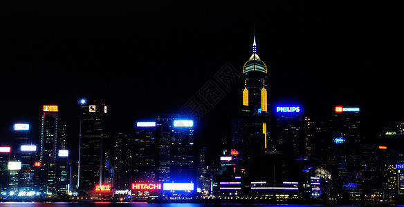 香港商业码头景观中心市中心金融摩天大楼全景建造城市图片