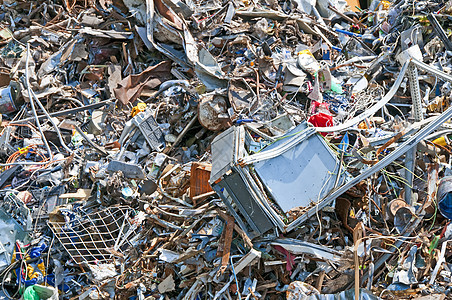 废垃圾场废料金属公司资源环境环形废话回收商品产品图片