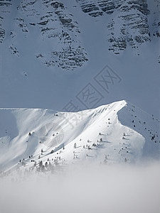 山山脉运动土地季节假期滑雪旅行登山远足全景风景图片