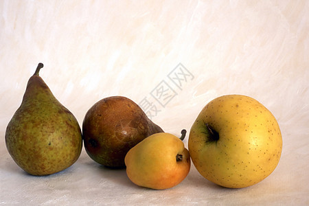 梨和苹果维生素食物饮食三重奏桌布水果蔬菜绿色意识健康生活图片