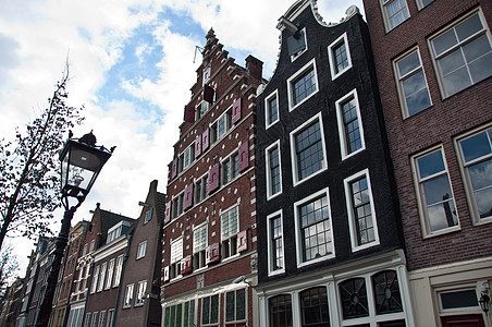 阿姆斯特丹建筑物山墙街道旅游特丹房屋家园建筑旅行建筑学图片