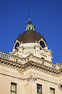 伊利诺伊州布洛明顿法院圆顶建筑学历史性图片