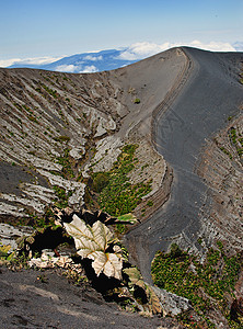 伊拉素火山爬坡土地旅行石头冒险活火山环境旅游岩石公园图片