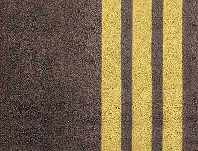巷路面灰色街道运输车道材料黑色黄色边界粒状图片