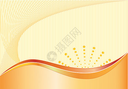 橙色背景摘要橙子波浪条纹插图坡度技术黄色旋转海浪波浪状图片