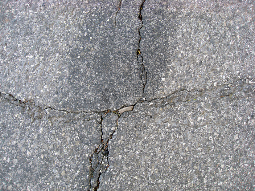 沥青背景的裂缝地面街道城市路面灰色工业宏观损害墙纸人行道图片