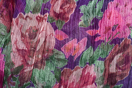 彩色花织背景艺术装饰织物花朵材料装饰品玫瑰墙纸叶子宏观背景图片