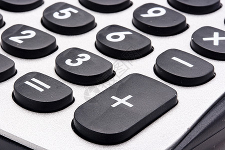 计算器黑色器具按钮数学电池会计金融科学计算控制板图片