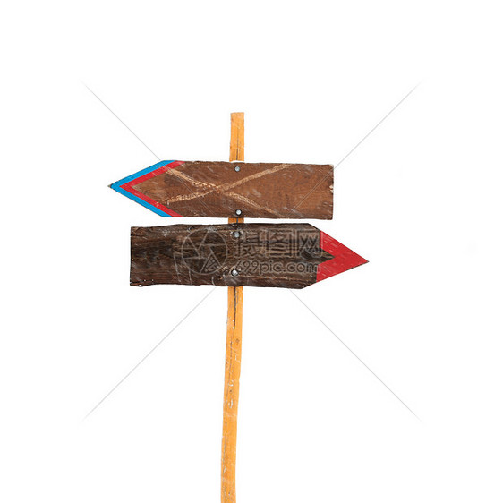 方向展示旅行指导木头木板导航桅杆小路邮政路线图片