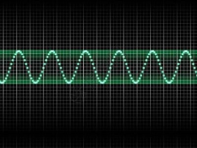 声音波青色体积电子产品均衡器技术坡度中风展示音乐插图背景图片