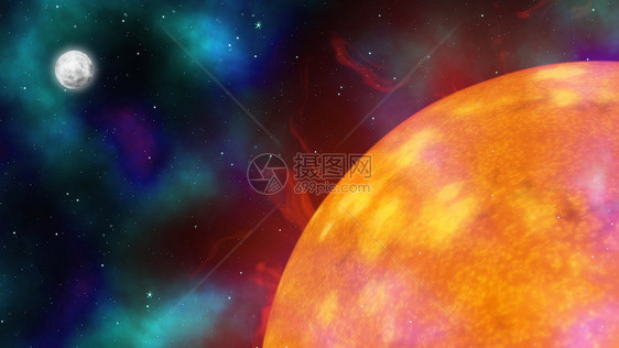 太阳 月亮和星星图片