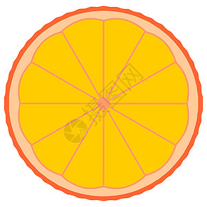 橙果片插图酸橙绿色食物白色柠檬橙子图片