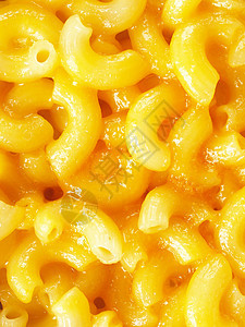 干酪和通心面粉和奶酪奶油状晚餐小吃午餐宏观食物图片