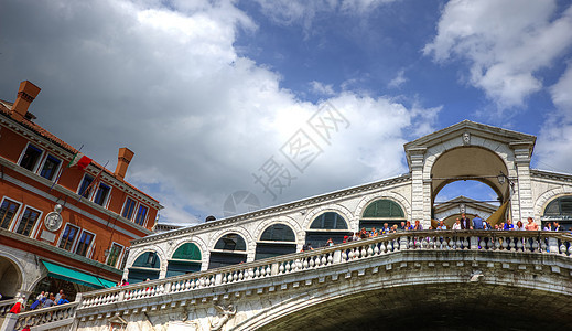 威尼斯意大利里亚尔托大桥图片