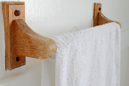 木毛巾衣架图片