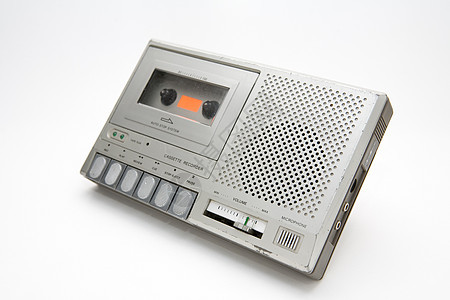 Cassette 记录器袖珍磁带电池说话扬声器倒带记录音乐卡带划痕图片