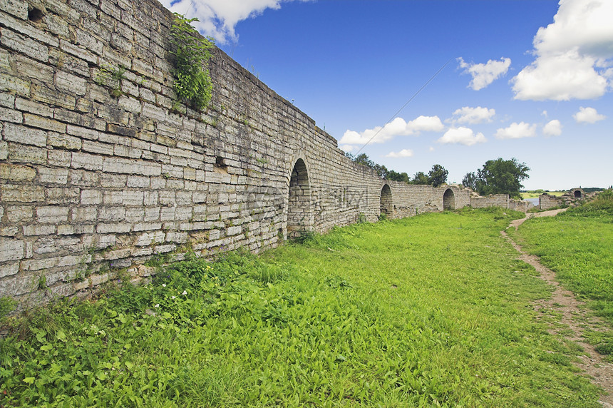 古代保护墙砖块石头建筑建筑学栅栏文化废墟历史边界障碍图片