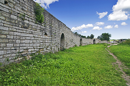 古代保护墙边界防御石头栅栏墙壁石墙天空积木建筑砖块图片