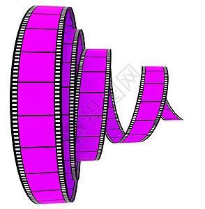 3d电影片段向前推进动画边界卡通片白色夹子黑色摄影卷轴陷害相机图片