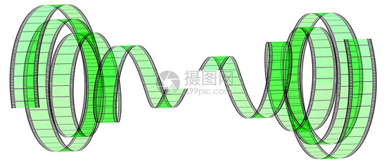 两部3D电影片段 滚到中央摄影边界黑色链轮相机胶卷投影动画绿色陷害图片