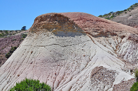 南澳大利亚州哈莱特湾保护公园的奇异岩层形成石头气候岩石荒野砂岩侵蚀假期天空峡谷蓝色图片