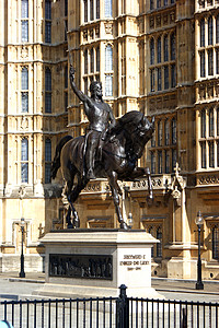 伦敦狮子雕像理查德·科恩图片