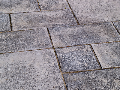 灰石花园瓷砖的详情装饰正方形建筑学线条花园建筑石头地板灰色水泥图片