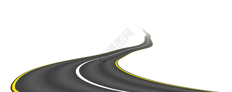 街头街道驾驶黄色黑色旅行地平线速度灰色沥青运输缠绕图片
