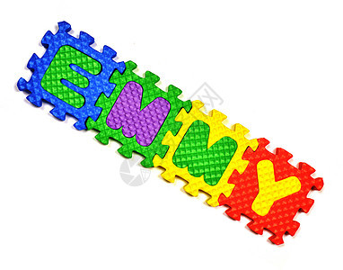 艾米埃米蓝色字母绿色红色照片积木库存紫色免版税玩具图片