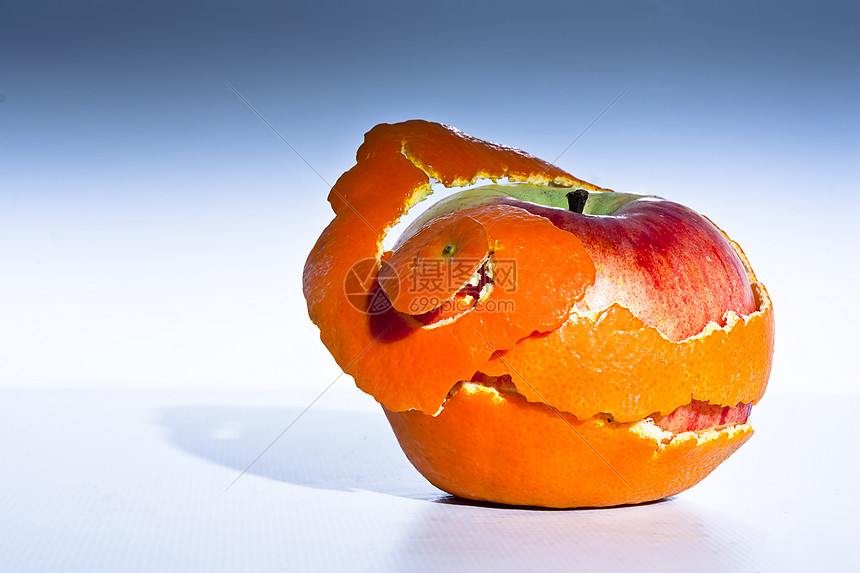 遗传遗传工程橘子橙子青菜水果食物黄色艺术基因图片