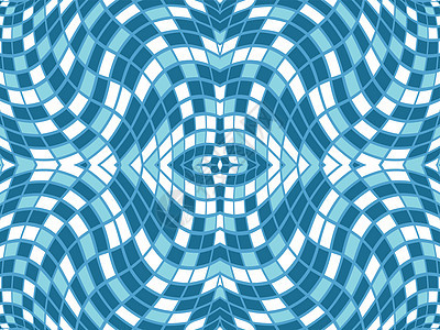 抽象的波长背景插图网络波浪状创造力技术马赛克艺术品长方形蓝色瓷砖图片