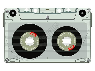 录音磁带娱乐记录袖珍音乐录音机插图音响数据塑料立体声图片