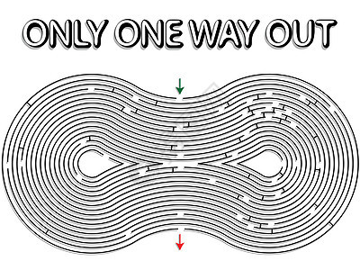 黑色圆形迷宫概念白色旅行解决方案阴影帮助绿色插图商业红色图片
