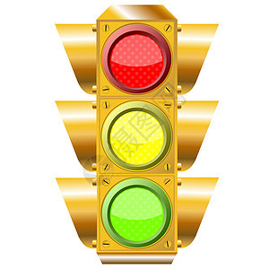 横穿公路交通灯停车安全红绿灯玻璃信号警告辉光路口绘画街道图片
