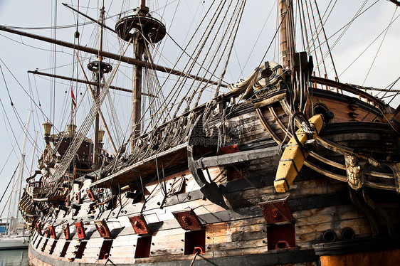 的详情历史性航海帆船血管导航海军护卫舰历史海盗图片